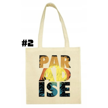 Paradise Surfer, Raj ,Torba bawełniana Ekologiczna