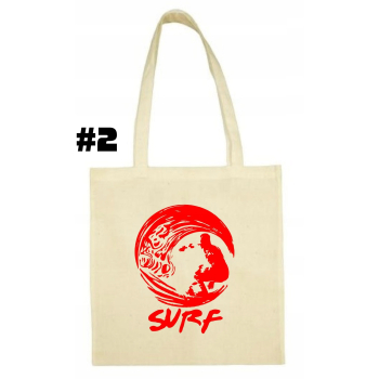 Surf Surfing Surfer, Torba bawełniana Ekologiczna
