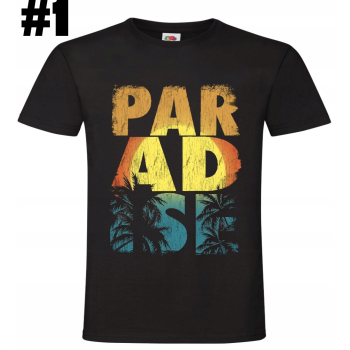 Paradise Surfer, Raj , koszulka , T-shirt