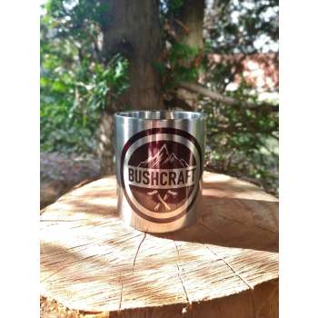 Bushcraft , survival kubek z klamrą