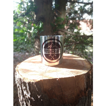 Bushcraft , survival kubek z klamrą