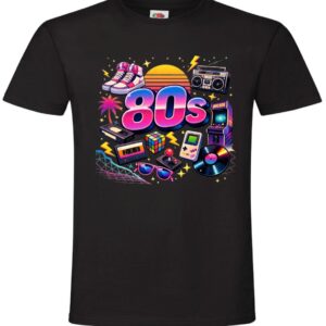 Koszulka 80s, 80, Lata Osiemdziesiąte, Retro Vibe, T-shirt,