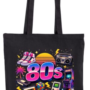 Torba 80s, 80, Lata Osiemdziesiąte, Retro Vibe, , shopper, eko
