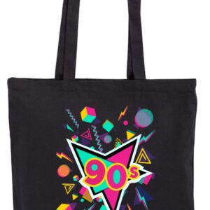 Back to the 90s Lata 90, Retro, torba bawełniana, eko, shopper
