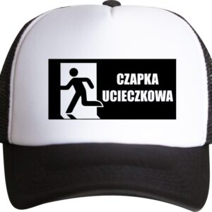 Czapka Ucieczkowa, Ewakuacyjna, Wyjście, czapka z daszkiem trucker