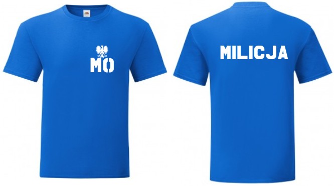 Koszulka MO Milicja Obywatelska, Policja PRL, , T-shirt