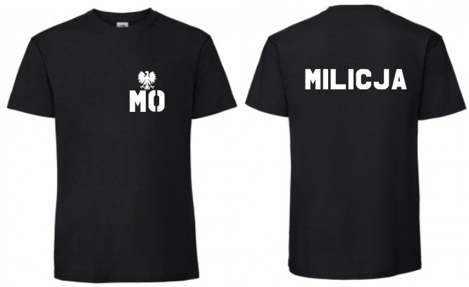 MO Milicja Obywatelska, Policja PRL, Koszulka, T-shirt - obrazek 2
