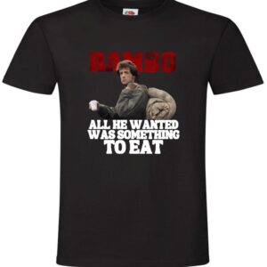 Rambo Chciał tylko coś zjeść :-) Koszulka, T-shirt