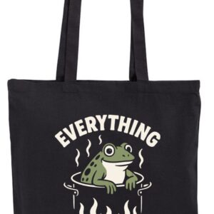 Everything is Fine, Gotowanie Żaby, Żaba, torba, shopper, eko