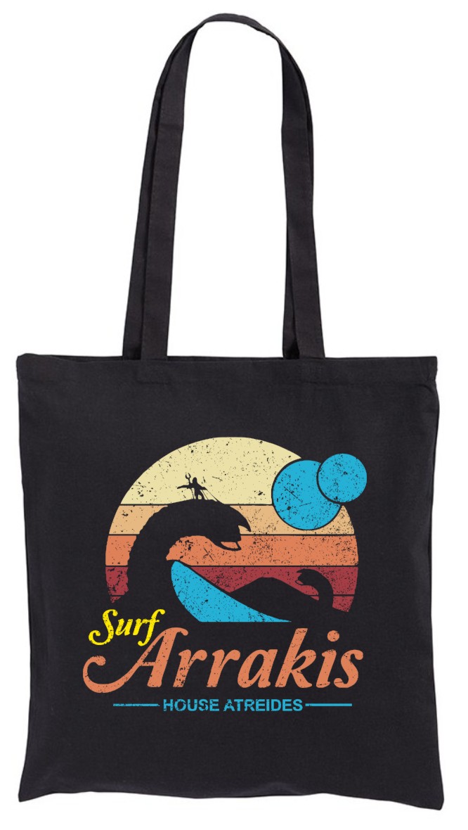 Surf Arrakis, torba bawełniana, eko, shopper