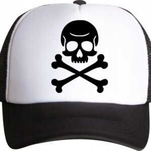 Poison Trucizna Czaszka czapka z daszkiem trucker