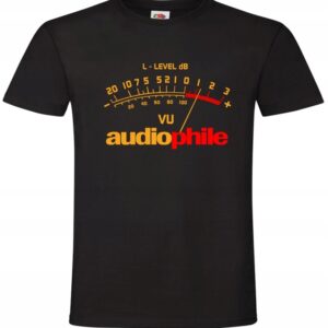 Audiofil, Muzyka, Audio Level T-shirt, koszulka