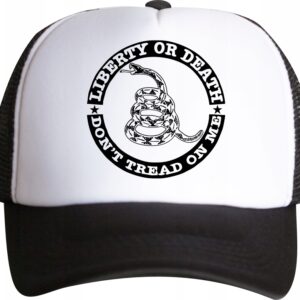 Don't Tread On Me, czapka z daszkiem trucker