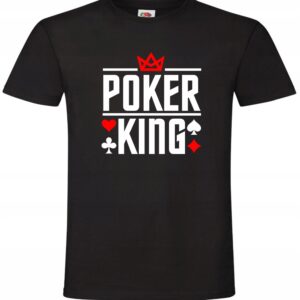 Poker King, Król Pokera, Karty Koszulka