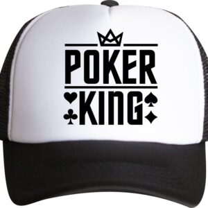 Poker King, Karty, czapka z daszkiem trucker
