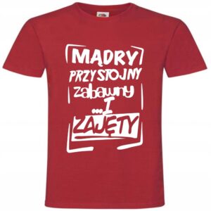 Mądry Przystojny Zabawny i Zajęty, Koszulka