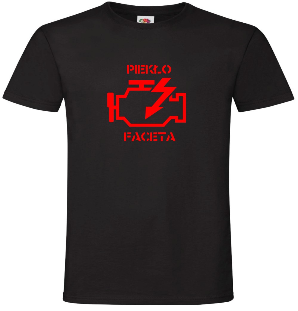Piekło Faceta, Mężczyzn, Check Engine, Koszulka