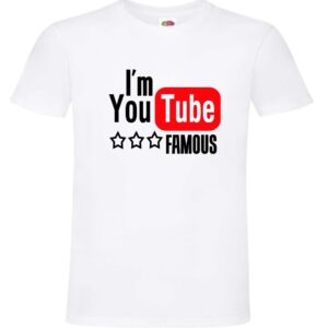 Youtube Famous, T-shirt, Koszulka
