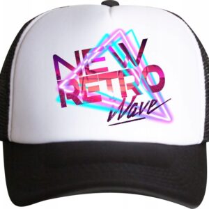 New Retro Wave 80's VHS czapka z daszkiem trucker