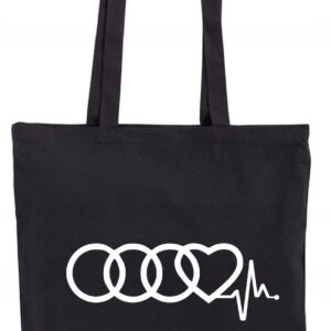 Serce pierścieni, Love, Torba bawełniana Ekologiczna