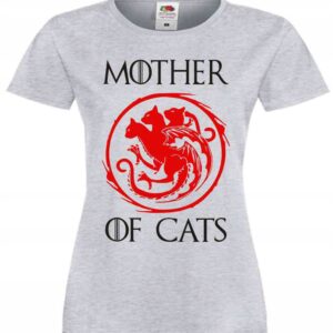 Mother Of Cats, kot, T-shirt koszulka