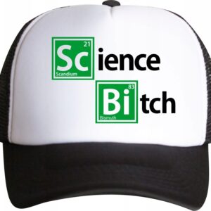 Science Bitch, czapka z daszkiem trucker