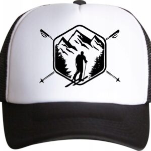 Skitour Narty Skiturowe, czapka z daszkiem trucker