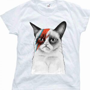 Grumpy Cat Bowie Style, Koszulka