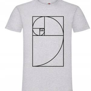 Koszulka Fibonacci Spiral, spirala fibonacciego