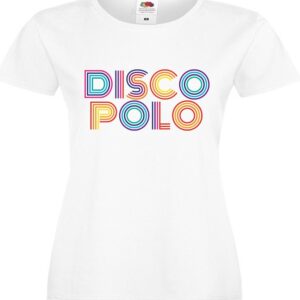 Koszulka Disco Polo, Retro, Damska