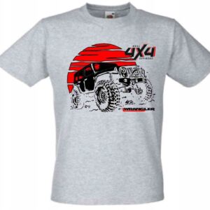 Jeep 4x4 offroad, T-shirt koszulka