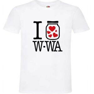 I love W-wa, Warszawa, Słoik NY Koszulka t-shirt