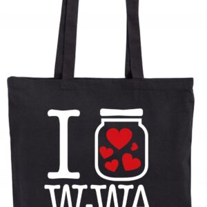 I love W-wa Warszawa Słoik NY Torba bawełniana eko