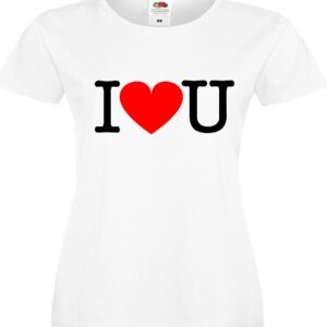 I Love You U, Serce, Koszulka, T-shirt