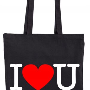 I Love You U, Serce, Torba bawełniana Eko Shopper
