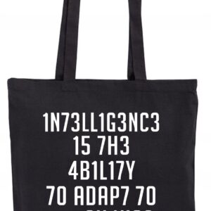 1n73ll1g3nc3l intelligence Torba bawełniana Eko