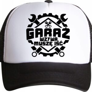 Garaż Wzywa Muszę Iść Mechanik Czapka z daszkiem