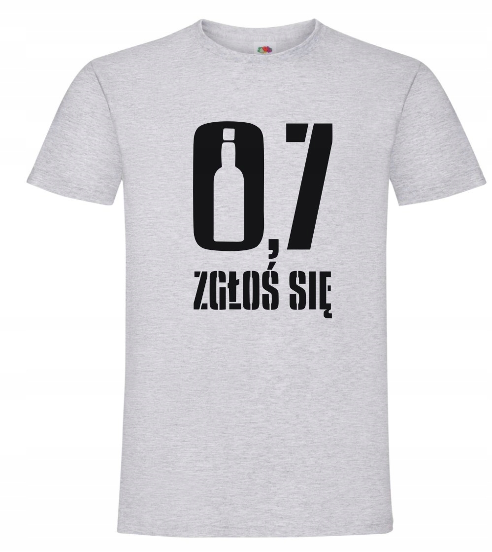 07 Zgłoś Się, Borewicz, wódka, Koszulka, T-shirt