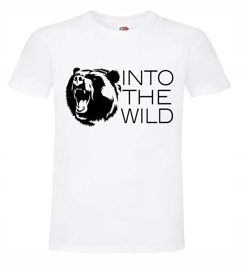 Into The Wild, Góry, Las T-shirt koszulka