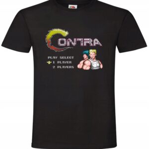 Contra, pegasus, nintendo, Gry, Gra, Koszulka
