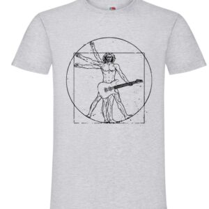 Gitara Da Vinci, Muzyka T-shirt ,koszulka