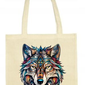 Wilk, Góry, Las, Torba bawełniana Eko shopper