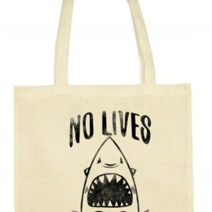 No Lives Matter, Rekin, Torba bawełniana eko shopper