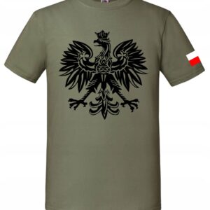 Koszulka Godło Orzeł, Polska, Wojskowa