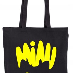 Miau Czarny Kot, Miał, Torba bawełniana eko shopper