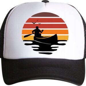 czapka Kanu, Kajak, kayak, czapka z daszkiem trucker z kajakiem