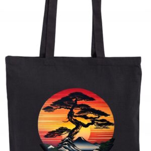 Japan, Japonia, Bonsai, Torba bawełniana eko shopper