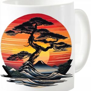 Japan, Japonia, Bonsai, kubek