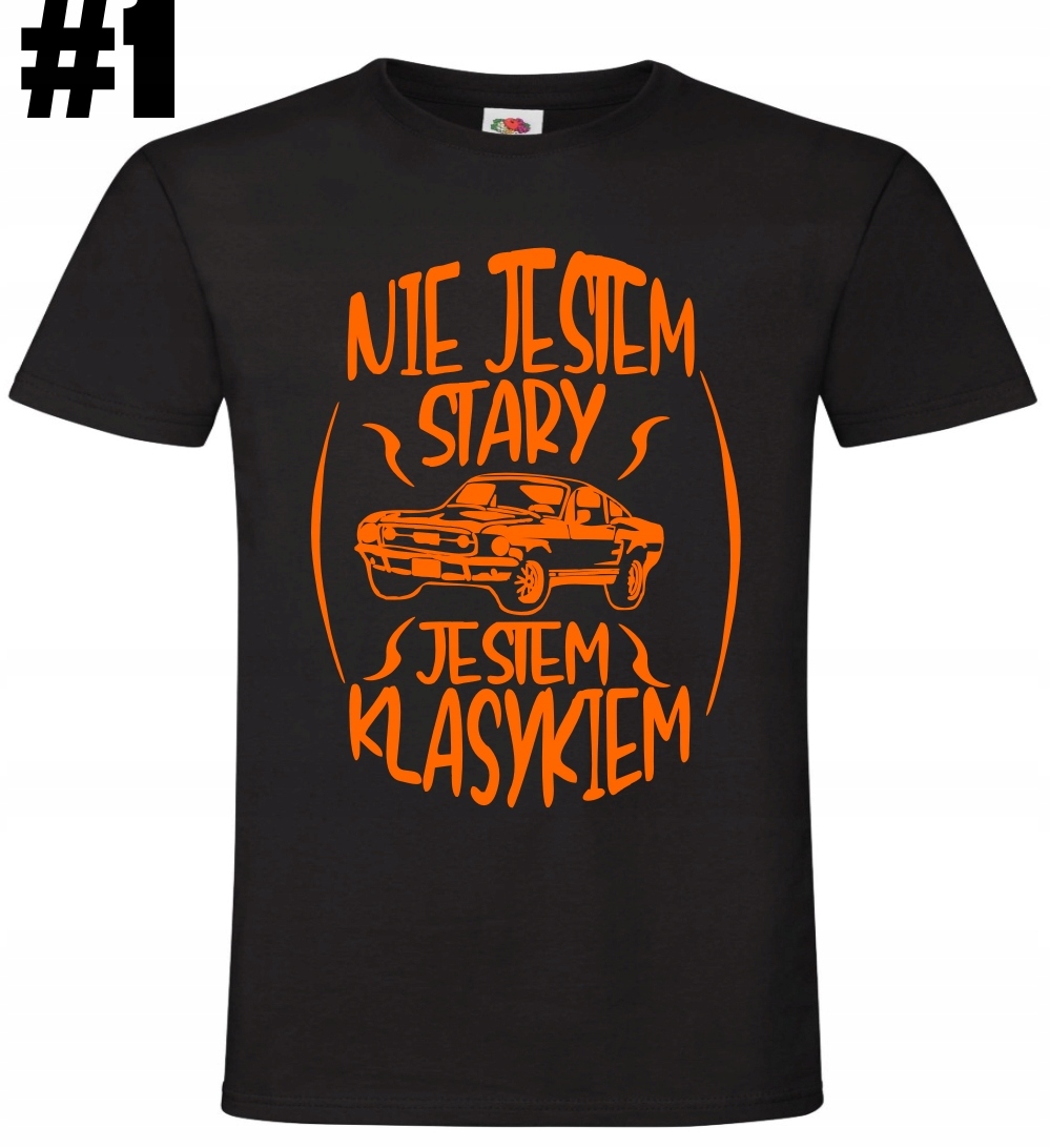 Nie jestem Stary Jestem Klasykiem, Urodziny, Koszulka - obrazek 2