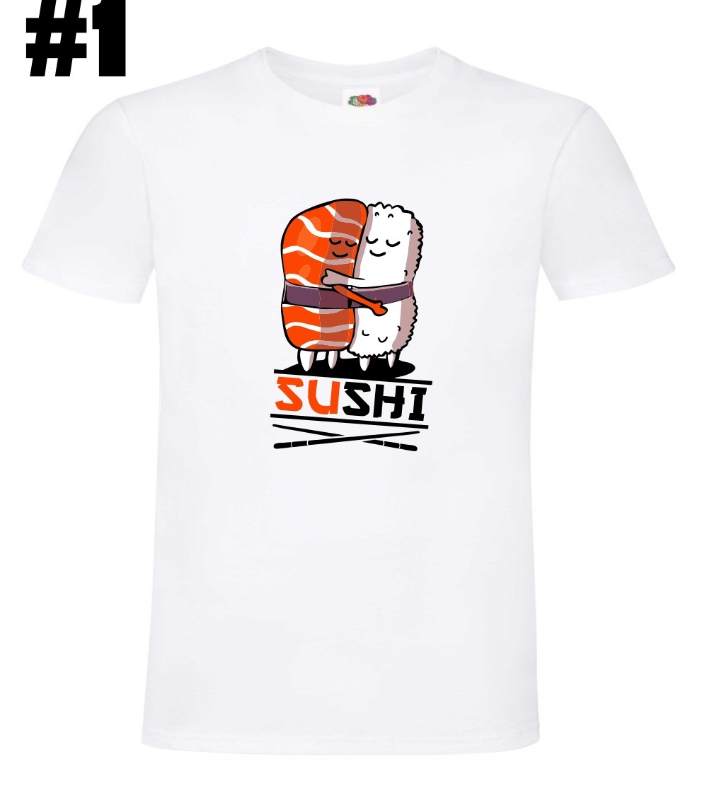 Sushi Hug, Suszi, koszulka - obrazek 2